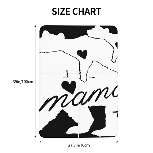CQMZJHU Mama Bear Pattern Baby Car Seat, Rain Shelter, Multifunctional Nursing Cover for Newborns, Mother Care