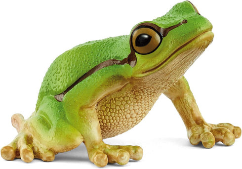 Schleich Wild Life - European Tree Frog Toy Figurine. Realistic Hand-Painted Animal