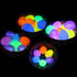 JOYIN 35 Pcs Easter Eggs with Mini Glow Sticks, Glow-in-The-Dark Basket Stuffers for Kids, Easter Egg Hunt Supplies