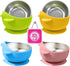 Bantroplis Stainless Steel Baby Bowls with Suction, 2-in-1 Toddler Feeding Set SUS304 Non-Toxic