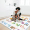 Baby Play Mat, 50x50 Super Soft Activity Mat with Anti-Slip Bottom, Machine Washable Crawling Mat