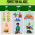 100 2 Magnetic Tiles pcs with Cars, STEM Building Blocks for Kids, Educational Gift, Magnet Construction Toys