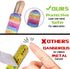 VGOODALL 12 PCS Glitter Slap Bracelets for Kids, Sequin Mermaid Wristbands for Birthday Party Favors Supplies