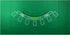 Blackjack Table Top Felt Layout - 36" x 72" Rectangle Las Vegas