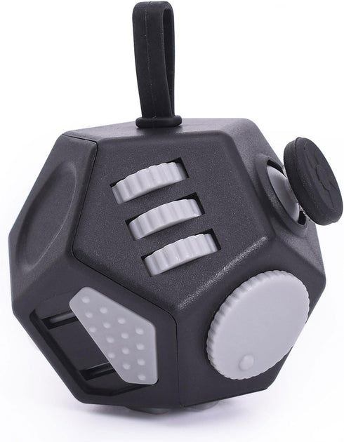 UOOEFUN Mini Fidget Toys Cube,12 Sided Cube Toys Relief Stress,Anxiety, Depression,Autism for