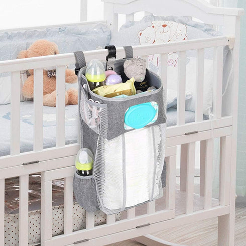 Youngy Nursery Diaper Stacker - Storage Solution for Crib or Wall