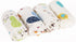 lasoftan 100% 10 20 inch, 4 Pack, Baby Muslin Burp Cloths, Cotton Burping Cloths Super Absorbent Soft, Bath Towel Burp