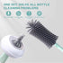 Hranio Set Set Set Bottle Cleaner Brush Travel Bottle Cleaner Kit Portable Bottle Cleaning Kit Cleaner Brush Toddler