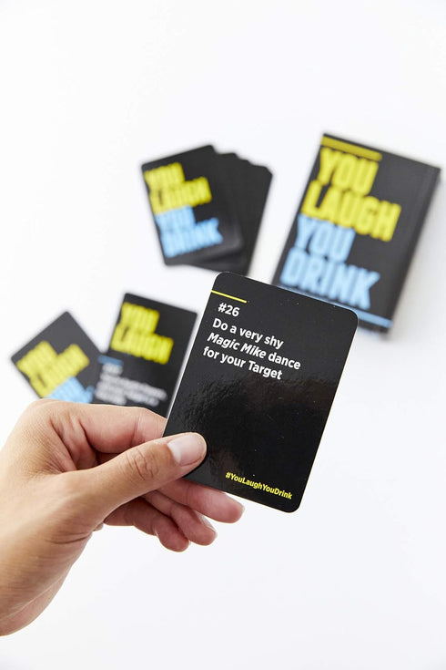 You Laugh You Drink - A Party Game for People Who Can't Keep a Straight Face