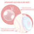 Breast Shells Milk Saver for Breastfeeding, 4 Pack BPA Free Nursing Cups Protect Sore Nipples Breast Milk Collection