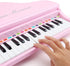 Amy&Benton Toddler Piano Toy for Baby Girls - Pink Toy Piano Keyboard for 2-4 Year Old Birthday Gifts