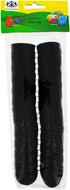Set 24 2.25 Inches of Glossy Black Plastic Easter Eggs