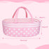 17-22 inch Aori Reborn Baby Dolls Bassinet Foldable Baby Doll Carrier Bed Soft Doll Carrier Doll Accessories