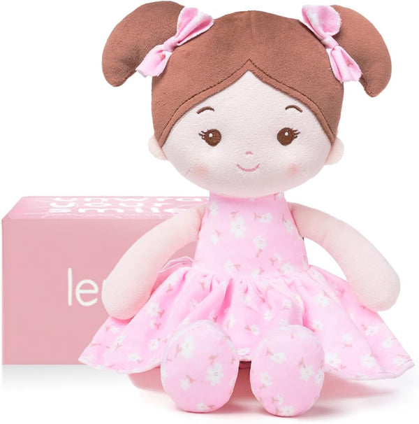 LeyaDoll Soft Baby Doll Toys (12''), My First Baby Rag Doll for