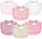 NISXABEBE Baby Muslin Bibs,6 Pcs Drool Bandana Bibs for Baby Girl Drooling and