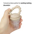 PandaEar 3 Pack Baby Fruit Food Feeder Pacifier - 3 Different Size Silicone Pouch, Silicone Teethers for Babies 3-6-12