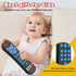 Baby Remote Control Toy for 1 Year Old Boys Girls, Realistic Toddler TV Remote with Music & Light, Early Education