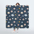 51" Heavy Duty Baby Splat Mat for Under High Chair | Includes Wet Bag | Premium Washable Toddler Mat | Baby Led Weaning