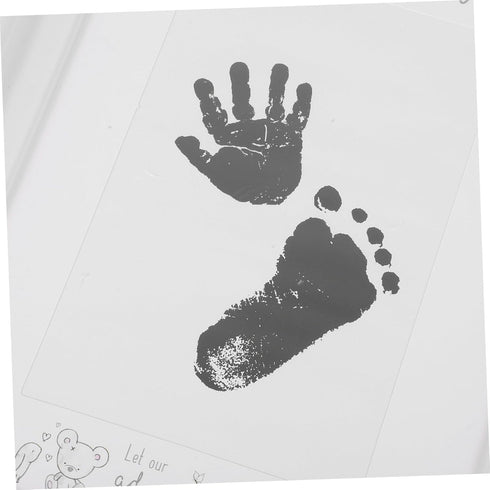 LIFKOME Newborn Picture Frame Handprint and Footprint Kit Meaningful Growth Photo Display for and Home Decor