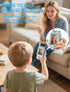 Fabeto 2 Pack 3-8 Walkie Talkie for Kids with Video: Rechargeable Toddler Toys with HD Camera & Voice Changer, Long