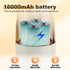 1.5-Min 98F-212F, 36H Portable Baby Bottle Warmer Fast Heating, Precise Temp Control Keep-Warm & Dual Sterilization