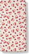 Cstdyfrv Valentine's Day Cherry Baby Boys Girls Crib Sheets Pink Cherry Bows Love