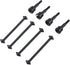 ShareGoo Steel Drive Shaft & Wheel Stub Axle Adapter for WLtoys A959 A969 A979 K929 1/18 RC Car Buggy