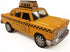 NYC Yellow Cab Taxi Toy with Pullback Action, Die Cast New York City Taxi (No Sound)