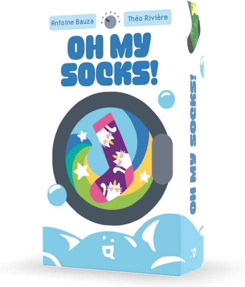 Set 6+, 2-5 15 Helvetiq Oh, My Socks Card Game -Fast-Paced Sock Matching & Collection Strategy Game for Families
