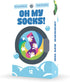 Set 6+, 2-5 15 Helvetiq Oh, My Socks Card Game -Fast-Paced Sock Matching & Collection Strategy Game for Families