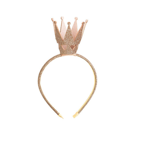 Ever Fairy Girls Shiny Crown Hairband - Princess Girl Crown Headband for Weddings