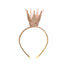 Ever Fairy Girls Shiny Crown Hairband - Princess Girl Crown Headband for Weddings