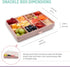 melii Snackle Box, Divided Snack Container for Kids, Food Storage with Removable Dividers, Arts & Crafts, 12