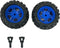 CROBOLL Front Tires & Wheel Replacement Assembly for 1:12 RC Crawler(Blue)