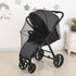 Mosquito Net for Baby Stroller, Full Cover Zipper Mesh Stroller Cover, Breathable Stretchable