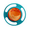 ZTL Gyro Bowl - 360 Degree Rotation Spill Resistant Gyroscopic Bowl with Lid