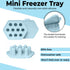 Generic 2 Infant Food Feeder & Silicone Freezer Tray Combo | Size Silicone Baby Fruit Feeders | Weaning Feeder |
