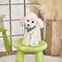 Athoinsu 12" Realistic White Poodle Puppy Stuffed Animal, Soft Adorable Plush Toy for Kids