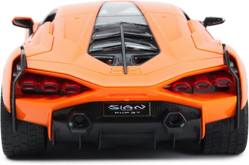 RASTAR RC Car 1/14 Scale, 2.4Ghz Lamborghini Sian FKP 37 Radio Remote Control R/C Toy Car Model Vehicle (Orange)