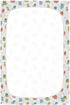 SDMKA 28x52 Inch Cute Monsters Crib Sheets for Boys Girls - Portable Microfiber Fitted Crib Sheet for Standard Crib
