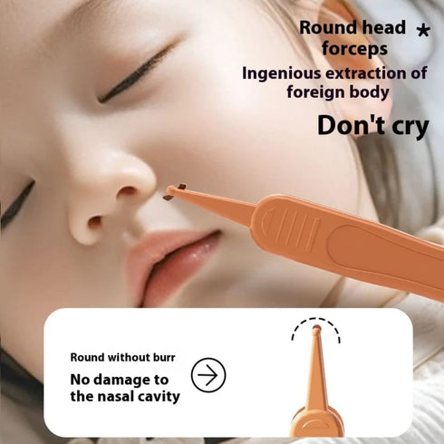 Generic Set Set, Baby Manicure with Nail Clipper, Scissors, File, Tweezer & Silicone Nasal Aspirator Safe Nail Care