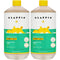 Alaffia Bubble Bath for Babies & Kids, Eucalyptus Mint 2-Pack Long-Lasting, Moisture-Rich