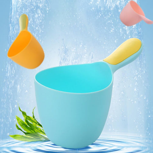 3pcs Baby Water Scoop Shampoo Ladle, Bathing Water Ladles, Plastic Child Bath Rinse Cup