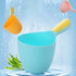 3pcs Baby Water Scoop Shampoo Ladle, Bathing Water Ladles, Plastic Child Bath Rinse Cup