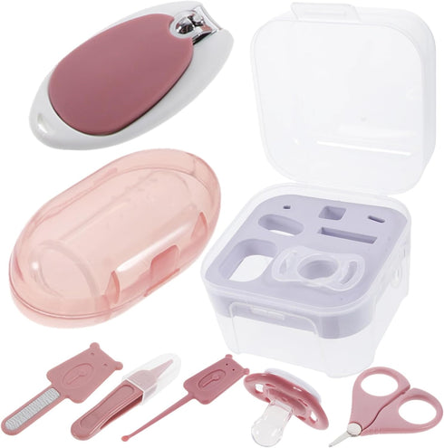 Abaodam Newborn Nail Clipper Set Grooming Kit Scissors Nail File Boy Girl