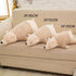 MMTTAO 20 Inch 20Inches Stuffed Polar Bear Animal Plush Toy Large White Sleeping Bear Animal Stuff Soft Plushies Cute