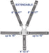 5 Todays Kids High Chair Straps, Compatible with Graco Highchairs, Replacement Harness Straps for Point High Chairs