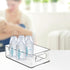 KPPTYTY Refrigerator&Countertop-3PC Baby Bottle Organizer, Plastic Storage Center for Baby Bottles and Food Jars