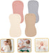 LOUYENOUS 4pcs Set Cotton Burp Rags for Newborns Soft Muslin Cloths Absorbent Baby Washcloths Perfect for Toddlers