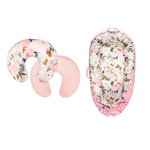 Nursing Pillow Cover, Baby Lounger Cover, Removable Cover for Breastfeeding Pillows, Baby